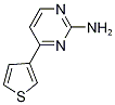 4-(3-thienyl)-2-pyrimidinamine(SALTDATA: FREE) CAS#: 206564-03-6