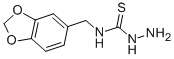 4-(3,4-METHYLENEDIOXYBENZYL)-3-THIOSEMICARBAZIDE CAS#: 206761-70-8