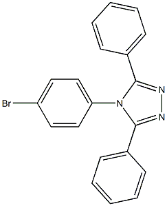 4-(4-Bromophenyl)-3,5-diphenyl-4H-1,2,4-triazole CAS#: 29091-56-3
