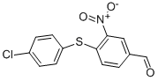 4-(4-CHLOROPHENYLTHIO)-3-NITROBENZALDEHYDE CAS#: 270262-96-9