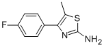 4-(4-FLUORO-PHENYL)-5-METHYL-THIAZOL-2-YLAMINE CAS#: 2928-00-9