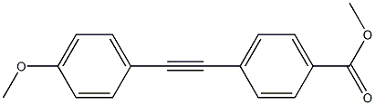 4-(4-Methoxy-phenylethynyl)-benzoic acid Methyl ester CAS#: 229174-43-0