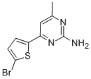 4-(5-BROMO-2-THIENYL)-6-METHYL-2-PYRIMIDINAMINE CAS#: 26963-44-0