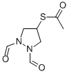 4-(ACETYLTHIO)-1,2-DIFORMYL PYRAZOLIDINE CAS#: 216854-55-6