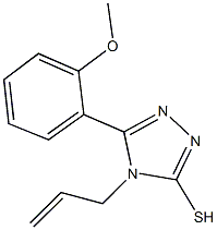 4-ALLYL-5-(2-METHOXYPHENYL)-4H-1,2,4-TRIAZOLE-3-THIOL CAS#: 23195-30-4