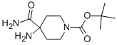 4-AMINO-1-BOC-PIPERIDINE-4-CARBOXAMIDE CAS#: 288154-18-7