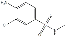 4-AMINO-3-CHLORO-N-METHYLBENZENESULFONAMIDE CAS#: 22185-74-6
