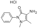 4-AMINOANTIPYRINE HYDROCHLORIDE CAS#: 22198-72-7