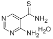 4-AMINOPYRIMIDINE-5-CARBOTHIOAMIDE HYDRATE CAS#: 256525-68-5