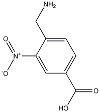 4-Aminomethyl-3-nitrobenzoic acid CAS#: 2372-51-2