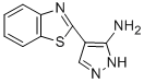 4-BENZOTHIAZOL-2-YL-2H-PYRAZOL-3-YLAMINE CAS#: 208938-43-6