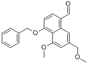 4-(BENZYLOXY)-5-METHOXY-7-(METHOXYMETHYL)-1-NAPHTHALDEHYDE CAS#: 253307-93-6
