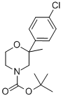 4-BOC-2-(4-CHLOROPHENYL)-2-METHYLMORPHOLINE CAS#: 271245-35-3