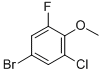4-BROMO-2-CHLORO-6-FLUOROANISOLE CAS#: 261762-34-9