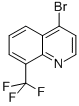 4-BROMO-8-TRIFLUOROMETHYLQUINOLINE CAS#: 260973-10-2