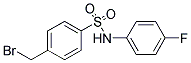 ((4-(BROMOMETHYL)PHENYL)SULFONYL)(4-FLUOROPHENYL)AMINE CAS#: 260969-08-2