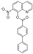 4-Biphenylcarboxylic acid, 7-nitro-8-quinolyl ester CAS#: 29002-03-7
