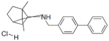 4-Biphenylmethylamine, N-2-bornyl-, hydrochloride, endo-DL- CAS#: 24629-68-3