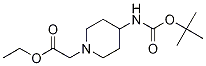 (4-Boc-Amino-piperidin-1-yl)acetic acid ethylester CAS#: 203662-91-3