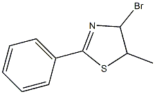 4-BroMo-5-Methyl-2-phenyl-4,5-dihydrothiazole CAS#: 210490-49-6