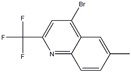 4-Bromo-6-methyl-2-(trifluoromethyl)quinoline CAS#: 18706-27-9
