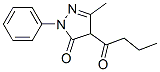 4-Butyryl-3-methyl-1-phenyl-2-pyrazolin-5-one CAS#: 22616-35-9