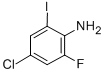 4-CHLORO-2-FLUORO-6-IODOANILINE CAS#: 216393-67-8