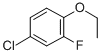 4-CHLORO-2-FLUOROPHENETOLE CAS#: 289039-40-3