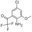 4-CHLORO-2-TRIFLUOROACETYL-6-METHOXYANILINE CAS#: 205756-22-5