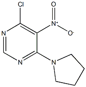 4-CHLORO-5-NITRO-6-(1-PYRROLIDINYL)PYRIMIDINE CAS#: 25710-26-3