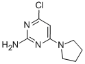 4-CHLORO-6-(1-PYRROLIDINYL)-2-PYRIMIDINAMINE CAS#: 263276-45-5