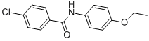4-CHLORO-N-(4-ETHOXYPHENYL)BENZAMIDE CAS#: 27033-41-6