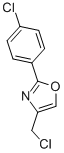 4-(CHLOROMETHYL)-2-(4-CHLOROPHENYL)-1,3-OXAZOLE CAS#: 22091-36-7