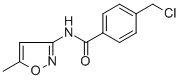 4-(CHLOROMETHYL)-N-(5-METHYLISOXAZOL-3-YL)BENZAMIDE CAS#: 261704-37-4