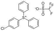 (4-CHLOROPHENYL)DIPHENYLSULFONIUM TRIFLATE CAS#: 255056-43-0