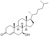 4-CHOLESTEN-7-BETA-OL-3-ONE CAS#: 25876-54-4