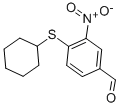 4-(CYCLOHEXYLTHIO)-3-NITROBENZALDEHYDE CAS#: 270262-95-8