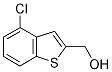 (4-Chloro-1-benzothiophen-2-yl)methanol CAS#: 216575-42-7