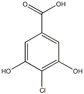 4-Chloro-3,5-dihydroxybenzoic acid CAS#: 102338-87-4