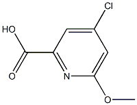 4-Chloro-6-Methoxy-pyridine-2-carboxylic acid CAS#: 204378-34-7