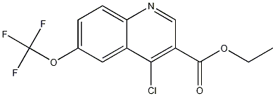 4-Chloro-6-(trifluoromethoxy)quinoline-3-carboxylic acid ethyl ester CAS#: 207231-23-0