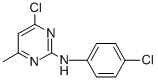 4-Chloro-N-(4-chlorophenyl)-6-methyl-2-pyrimidinamine CAS#: 23497-36-1