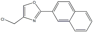 4-(ChloroMethyl)-2-(naphthalen-2-yl)oxazole CAS#: 202594-71-6
