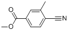 4-Cyano-3-methylBenzoic acid methyl ester CAS#: 25978-68-1