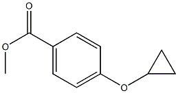 4-Cyclopropoxy-benzoic acid Methyl ester CAS#: 223690-01-5