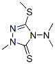 4-(Dimethylamino)-1-methyl-3-(methylthio)-1H-1,2,4-triazole-5(4H)-thione CAS#: 20138-10-7