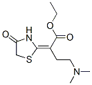 4-(Dimethylamino)-2-(4-oxothiazolidin-2-ylidene)butyric acid ethyl ester CAS#: 24146-48-3