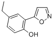 4-ETHYL-2-(ISOXAZOL-5-YL)PHENOL CAS#: 288401-58-1