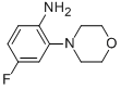 4-FLUORO-2-(4-MORPHOLINYL)ANILINE CAS#: 232951-87-0
