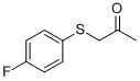 (4-FLUOROPHENYLTHIO)ACETONE CAS#: 2968-13-0
